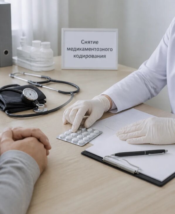 Снятие медикаментозного кодирования в Устях-Лабинске от 5108 р. | Медзона