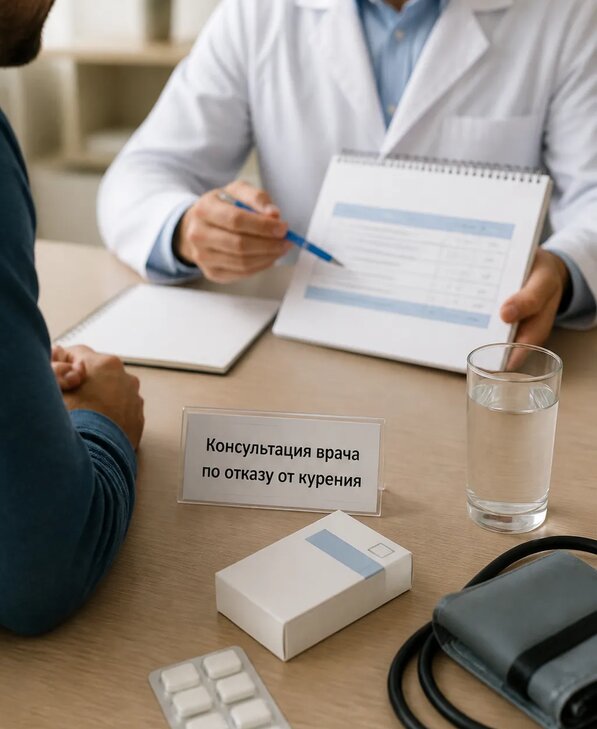 Консультация врача по отказу от курения для взрослых в Устях-Лабинске